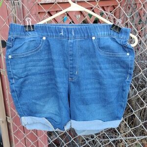 Women's Blue Jean Shorts